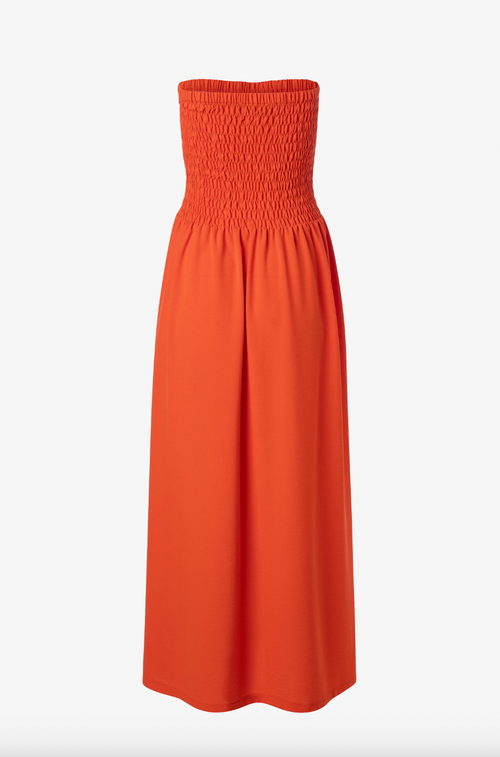 Ruched Top Maxi Dress