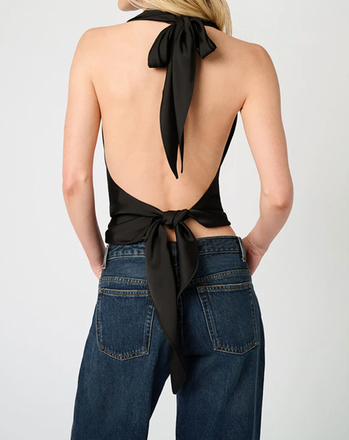 Halter Cowl Neck Top