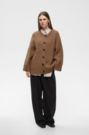 Taie Cardigan Tobacco Brown