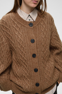 Taie Cardigan Tobacco Brown