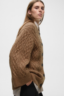 Taie Cardigan Tobacco Brown