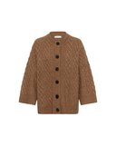Taie Cardigan Tobacco Brown