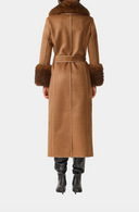 Veldra Fur Panel Coat
