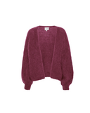 Lee Short Cardigan Bordeaux