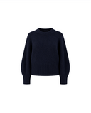 Relaxed Half Ribbed Sweater