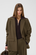 Stacy Blazer Slate Black Melange