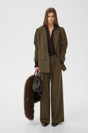 Stacy Blazer Slate Black Melange