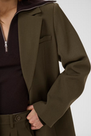 Stacy Blazer Slate Black Melange