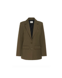 Stacy Blazer Slate Black Melange