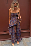 Check Eve A-Symmetric Bandeau Top