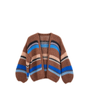 Stripes Galore Bomber Cardigan