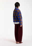 Karreau Check Knitted Jacket