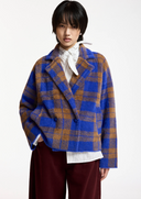 Karreau Check Knitted Jacket