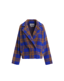 Karreau Check Knitted Jacket