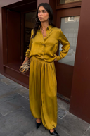 Olive Balloon Trousers