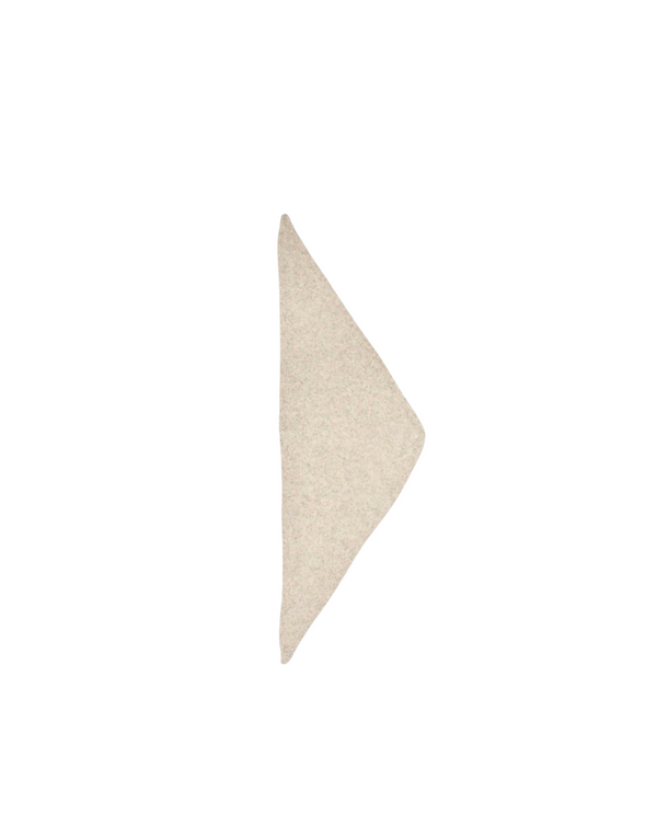 Sapia Triangle Scarf Beige-Mel.