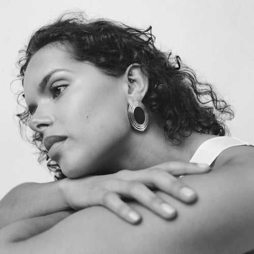 Rowan Black Earrings