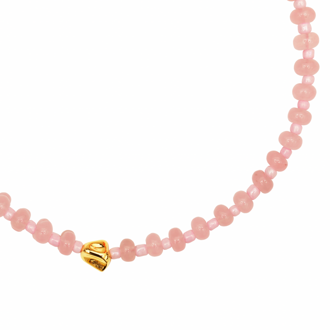 Tokyo Choker - Rose Quartz