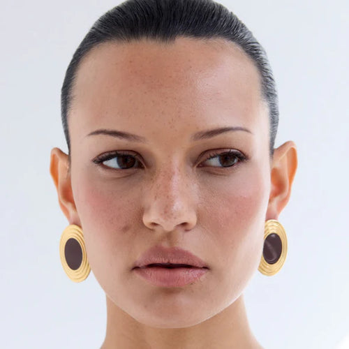 Rowan Brown Earrings
