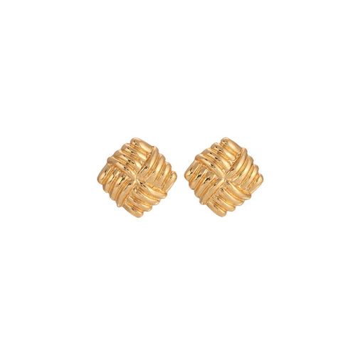 Wind Gold Earrings