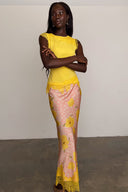 Pink Fawn Poppy Maeva Skirt